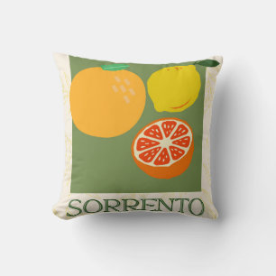 Almofada Sorrento Itália Citrus Kitchen Impressão