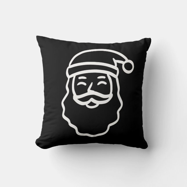 Almofada Sorria com o Papai Noel (Frente)