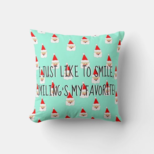 Almofada sorrindo é minha citação favorita do filme elf san (Frente)