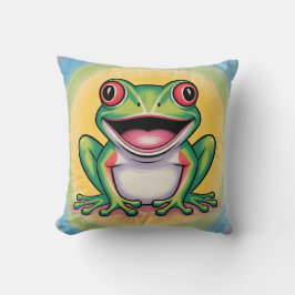 Almofada Sorriso Gentil do Sapo