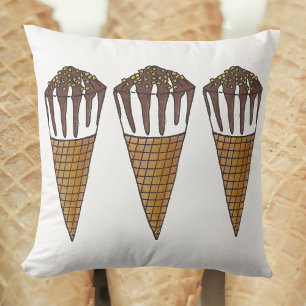 Almofada Sorvete Noz Buddy Chocolate Cone