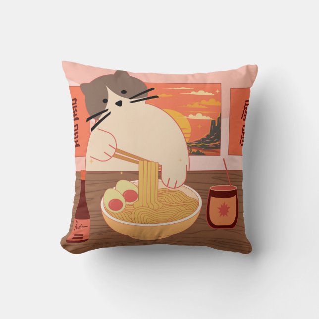 Almofada Sorvo de Ramen (Frente)