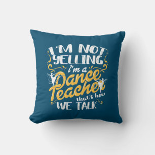 Almofada Sou Professora De Dança