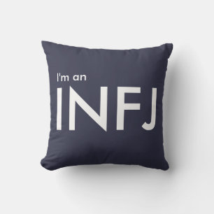 Almofada Sou um INFJ - Personalidade Tipo