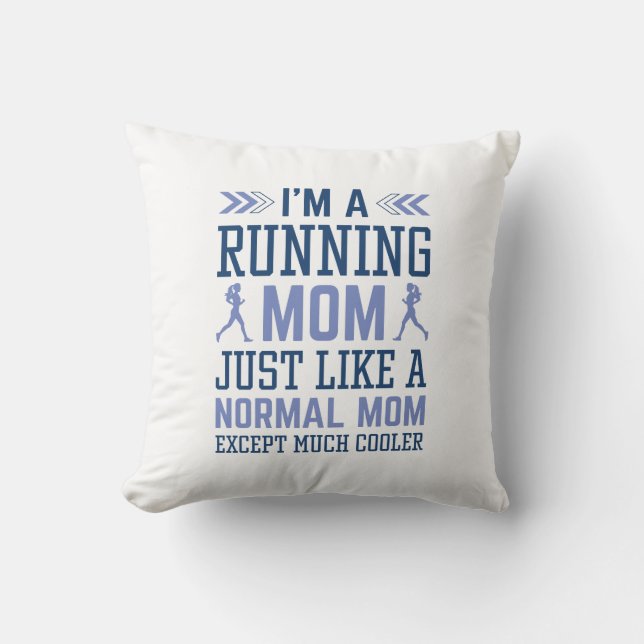 Almofada Sou uma Mãe que Corre (Frente)