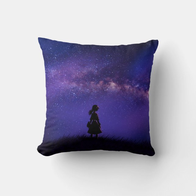 Almofada Sozinha e Starry Night (Frente)