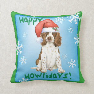Almofada Spaniel feliz de Howliday Springer inglês