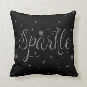 Almofada Sparkles da prata