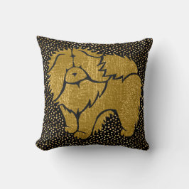 Almofada SPARKLY THANG Chow travesseiros metálicos falsos