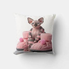 Almofada sphinx kitten with socks