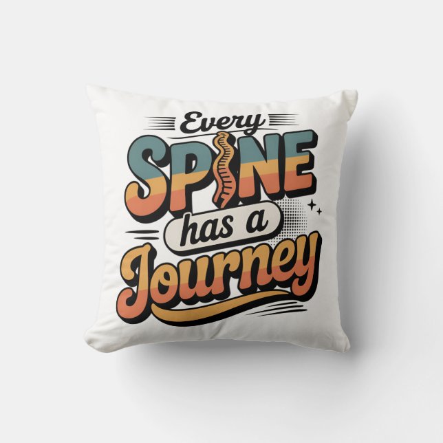 Almofada Spine Care Journey and Body Alignment (Frente)