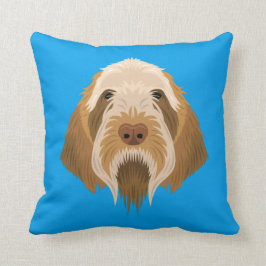 Almofada Spinone azul Italiano