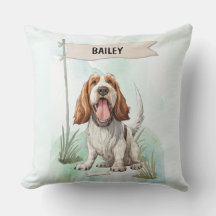 Spinone Italiano Watercolor Personalized Dog