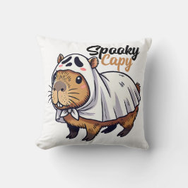 Almofada Spooky Capy Cute Halloween