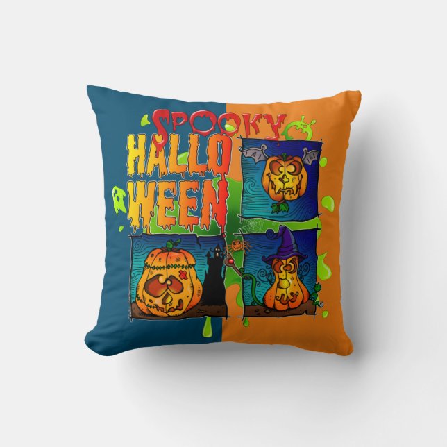 Almofada Spooky Halloween (Frente)