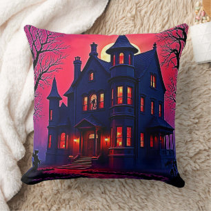Almofada Spooky Haunted House em Dusk Design