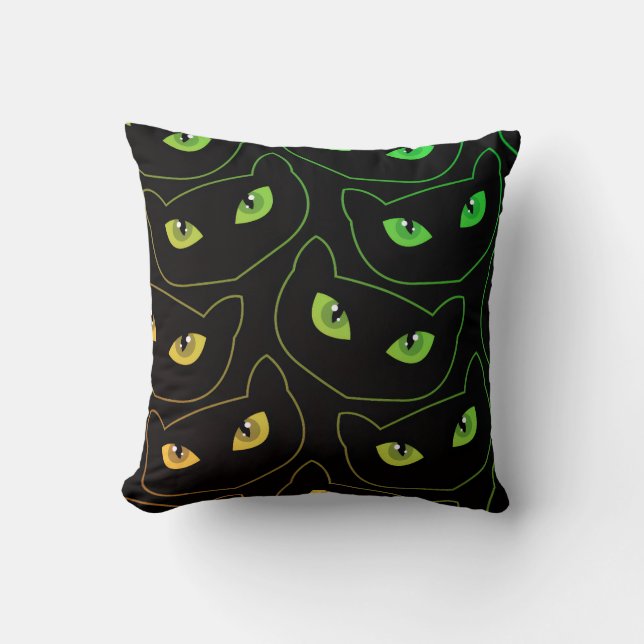 Almofada Spooky Seamless Pattern F (Style: 1) (Frente)