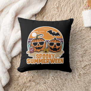 Almofada Spooky Summerenburg - abóboras na praia