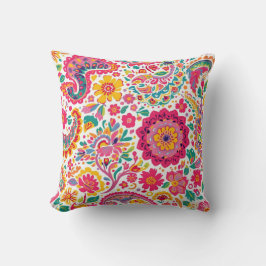 Almofada Spring Floral Paisley cushion