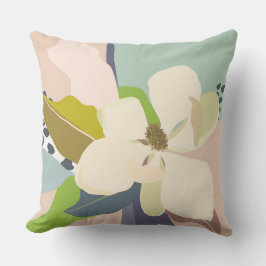 Almofada Spring Magnolia Color Blocks Florist 