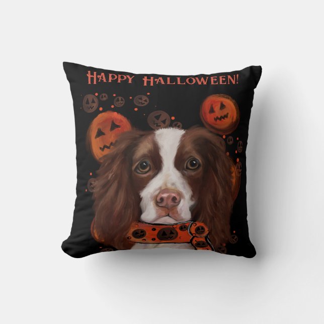 Almofada Springer Spaniel Inglês (Frente)