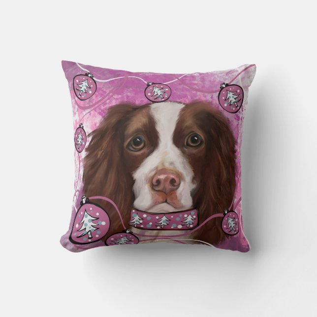 ALMOFADA SPRINGER SPANIEL INGLÊS (Frente)