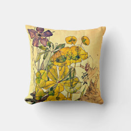 Almofada Spurge com Yham por Charles Mackintosh