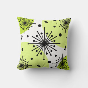 Almofada Sputnik Starbursts Chartreuse