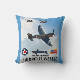 ALMOFADA SQUADRON DE BRIGA DE WARHAWK P-40 CURTISS