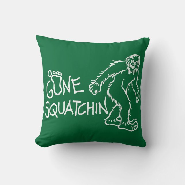 Almofada Squatchin ido (Frente)