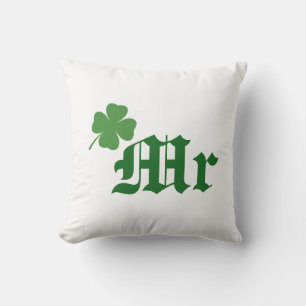 Almofada Sr. irlandês Casamento Descansar