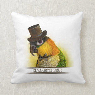 Almofada Sr. & Sra. Caique Realístico Pintura