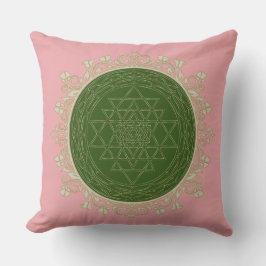 Almofada Sri Yantra Mandala - Travesseiro