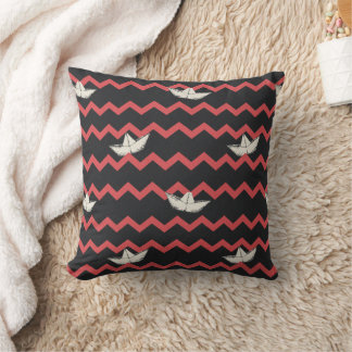 Almofada SS Georgie Boat Chevron Patterno