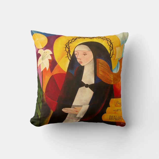 Almofada St. Catherine de Siena 2007 (Frente)