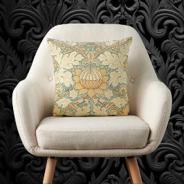 Almofada St. James por William Morris, Folhas de Acanto
