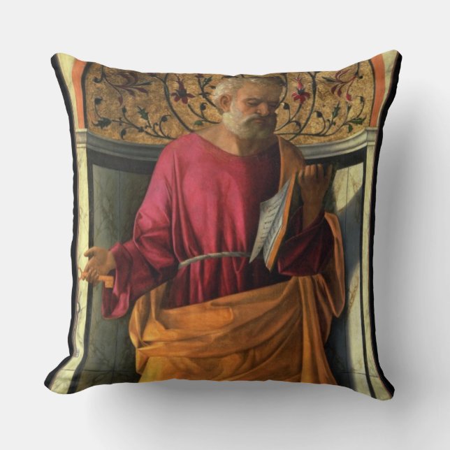 Almofada St Peter (tempera em canvas) (Frente)