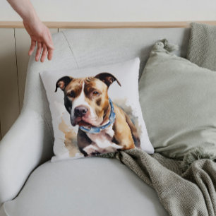 Almofada Staffordshire Bull Terrier O Guardião Gentil🐾