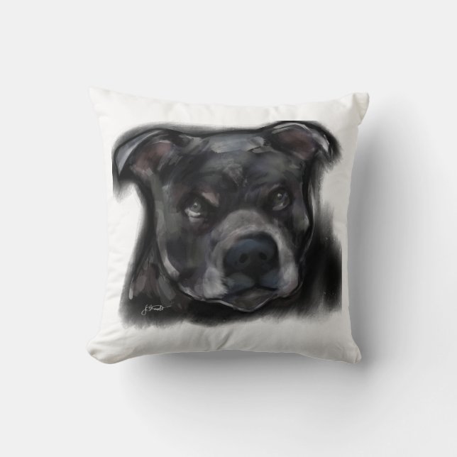 Almofada Staffordshire Terrier Americano (Frente)