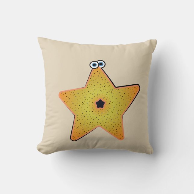 Almofada Starfish - Critério de Cartoon (Frente)