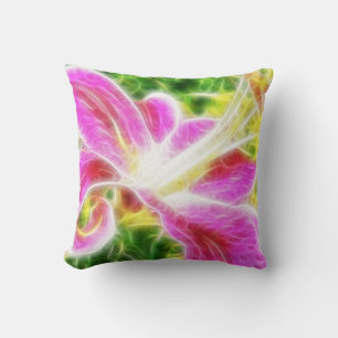 Almofada Stargazer Lily Abstrato Floral