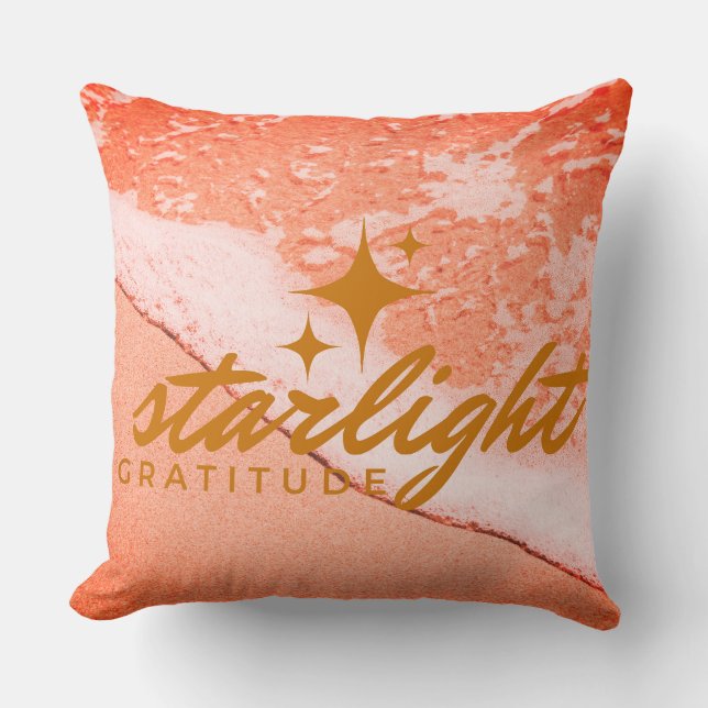 Almofada starlight gratitude (Frente)