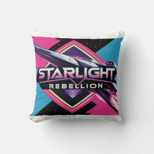 Almofada Starlight Rebellion Retro Pop Cultura Poster de 80