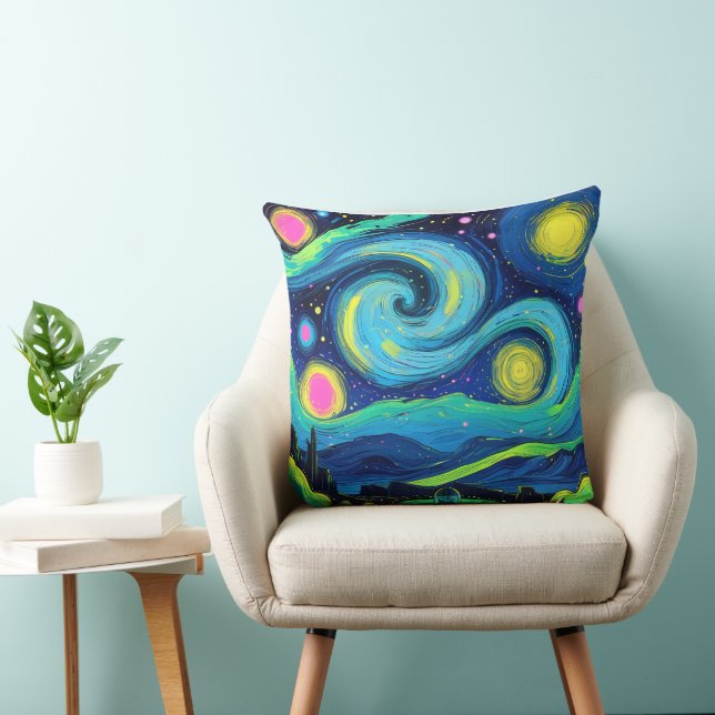 Almofada Starry night pillow (Cadeira)