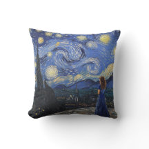 Starry Night Reverie: Um Travesseiro do Sonhador