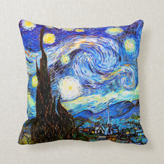 Almofada Starry Night Van Gogh Fine Art