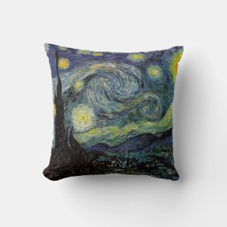 Almofada Starry Night, Vincent Van Gogh.