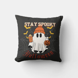 Almofada Stay Spooky Ghost Halloween 