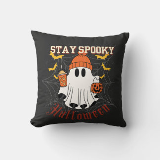 Almofada Stay Spooky Ghost Halloween 
