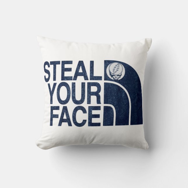 Almofada Steal Your Face Throw Pillow (Frente)